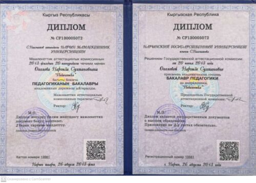 Ополова Наргиза Султановна